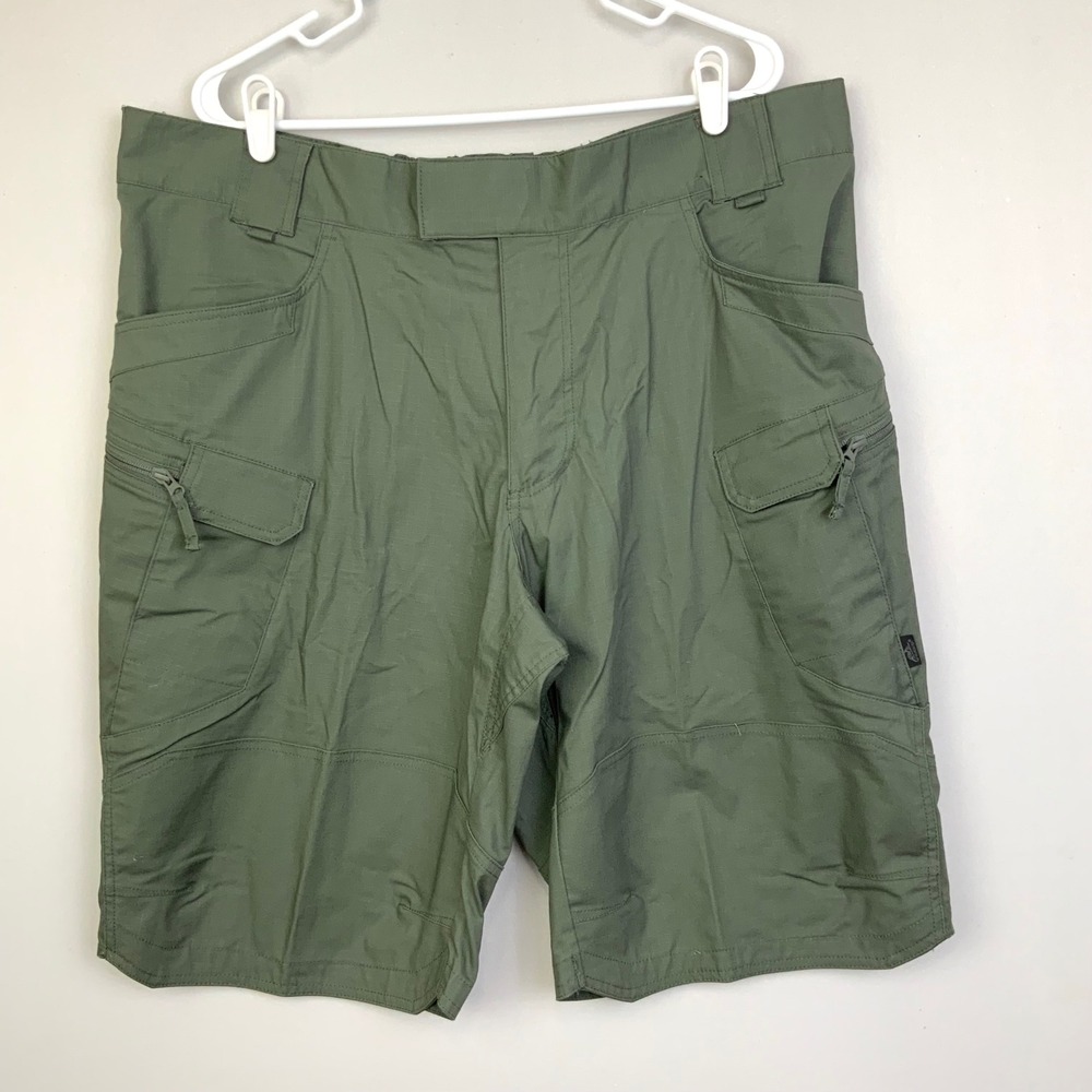 NWOT Helikon-Tex Sz 42 Green Urban Tactical Shorts Ripstop Pockets Outdoors